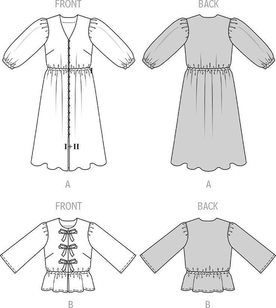 Burda - 5669 Ladies Dress & Blouse
