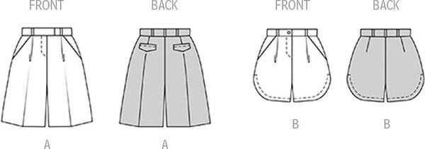 Burda - 5672 Ladies Shorts