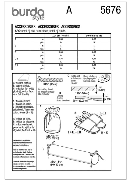 Burda - 5676 Home Decor