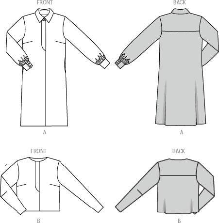 Burda - 5678 Ladies Dress and Blouse