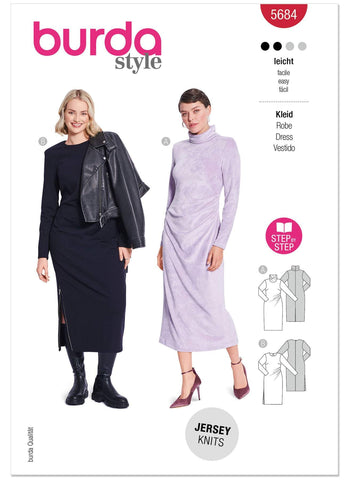 Burda - 5684 Ladies Dresses