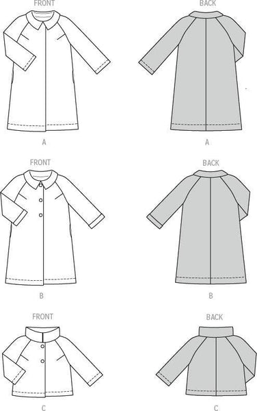 Burda - 5688 Ladies Coats and Jackets