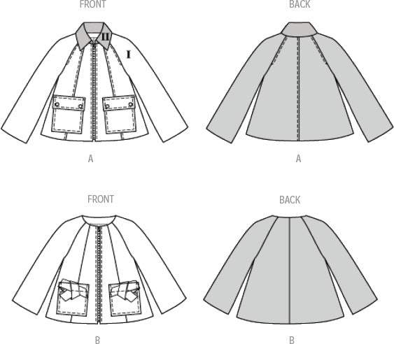 Burda - 5695 Ladies Jackets