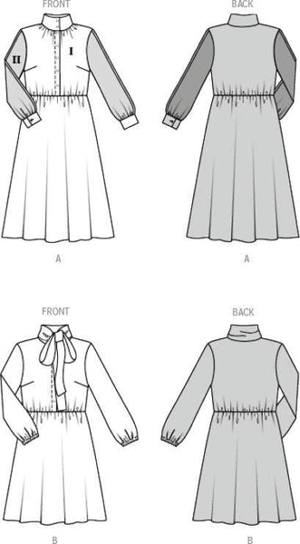 Burda - 5696 Ladies Dresses