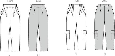 Burda - 5699 Ladies Trousers