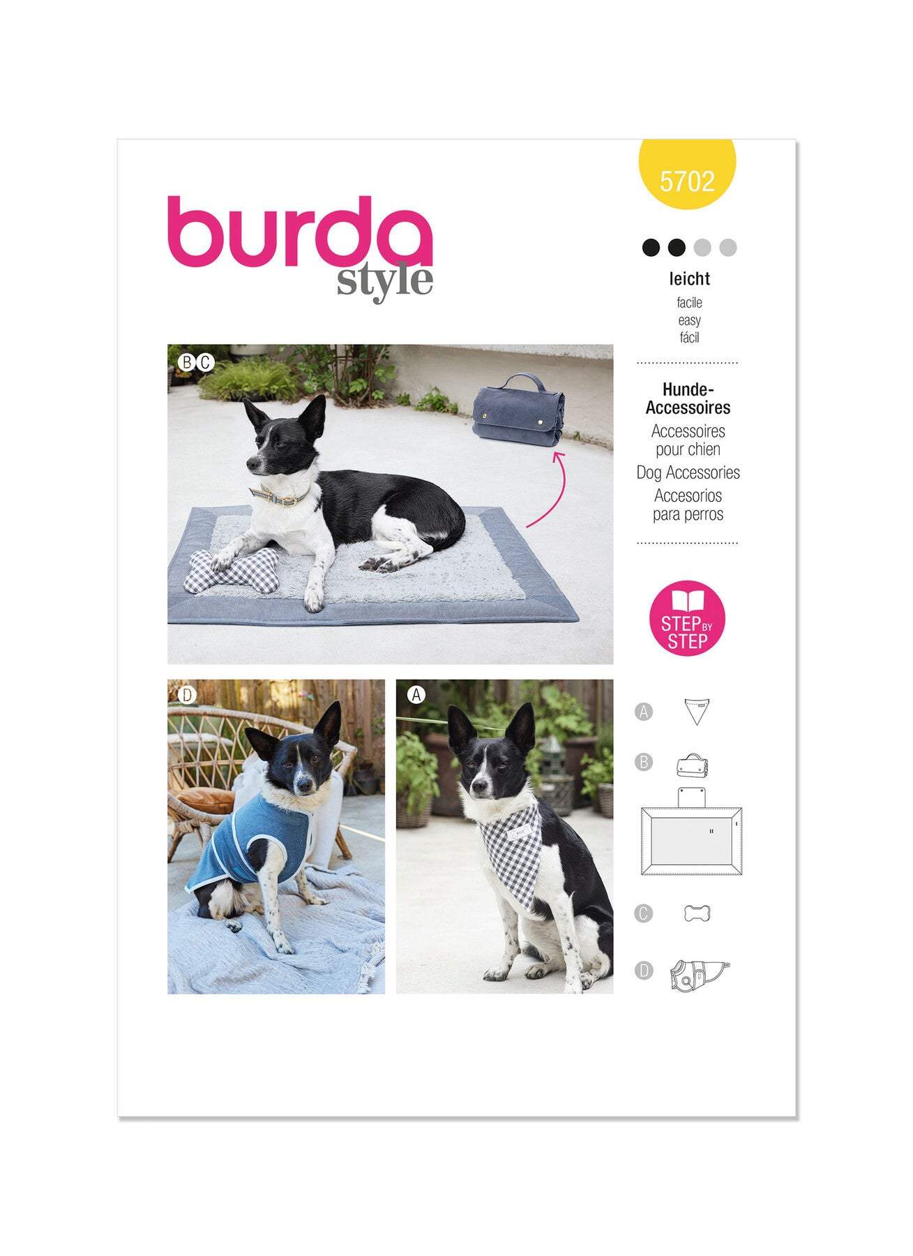 Burda - 5702 Pet Accessories