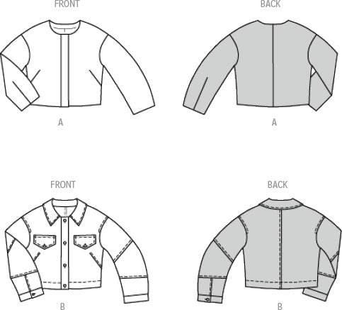 Burda - 5711 Ladies Jackets