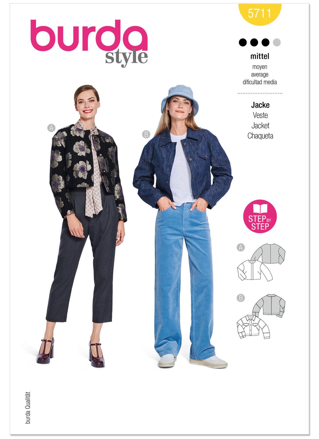 Burda - 5711 Ladies Jackets
