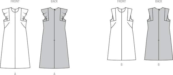 Burda - 5719 Ladies Dress