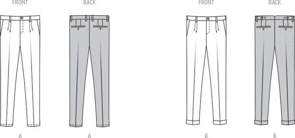 Burda - 5722 Men's Trousers