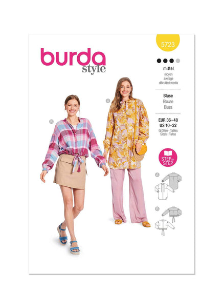 Burda - 5723 Ladies Blouse