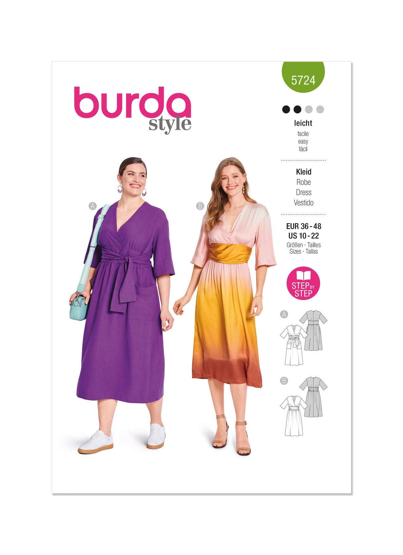 Burda - 5724 Ladies Dress