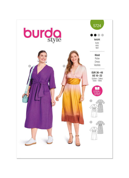 Burda - 5724 Ladies Dress