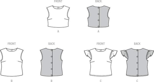 Burda - 5727 Ladies Top