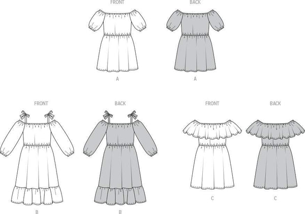 Burda - 5728 Ladies Dress