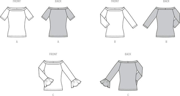 Burda - 5730 Ladies Top