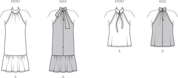 Burda - 5737 Ladies Dress & Blouse