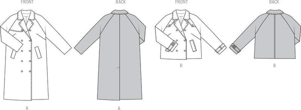 Burda - 5747 Ladies Jacket & Coat