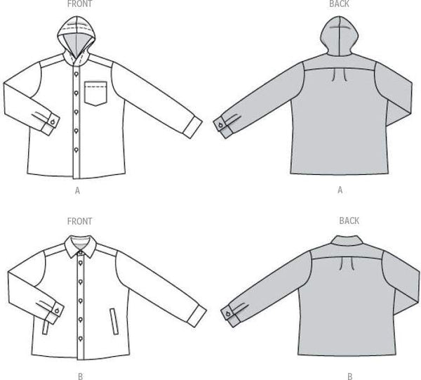 Burda - 5768 Men's Jacket