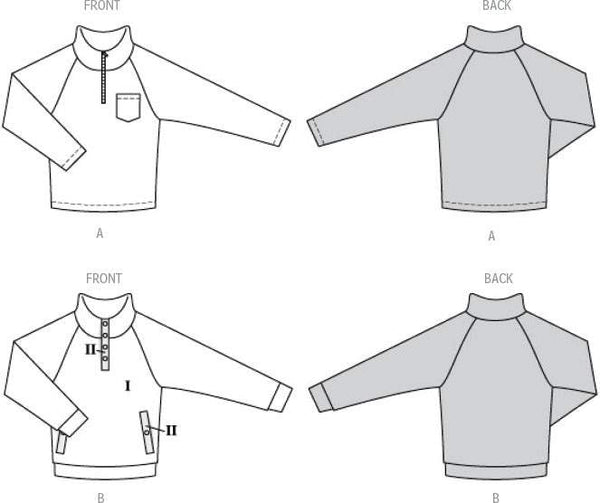 Burda - 5791 Men's Top