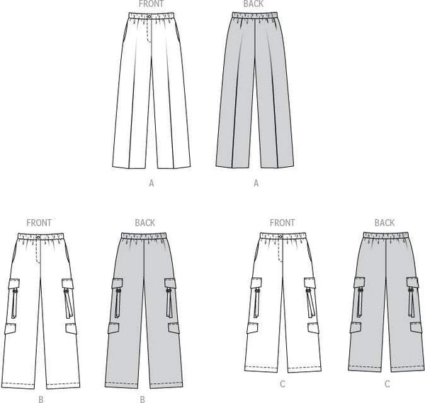 Burda - 5801 Ladies Trouser Pants