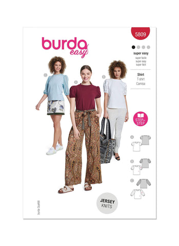Burda - 5809 Ladies Shirt