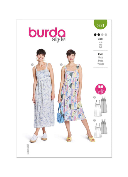 Burda - 5821 Ladies Dress