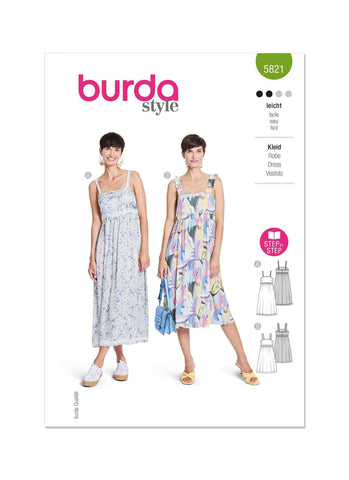 Burda - 5821 Ladies Dress