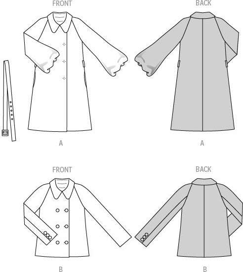 Burda - 5824 Ladies Jacket & Coat