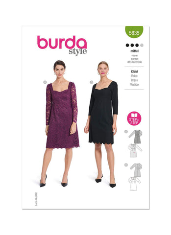 Burda - 5835 Misses' Dress