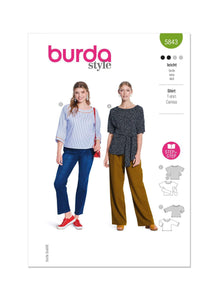 Burda - 5843 Ladies Shirt