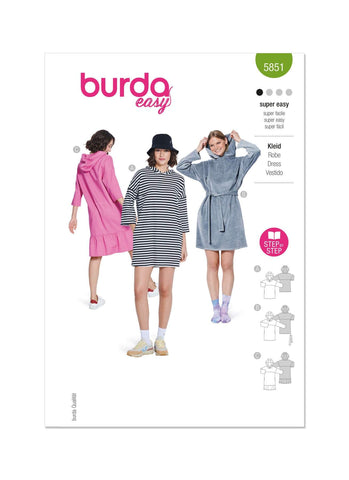 Burda - 5851 Misses' Dress