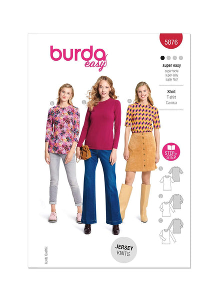 Burda - 5876 Misses' Top