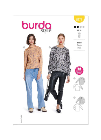 Burda - 5878 Misses' Blouse