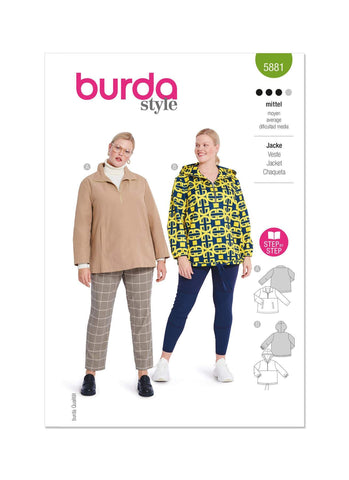 Burda - 5881 Misses' Jacket