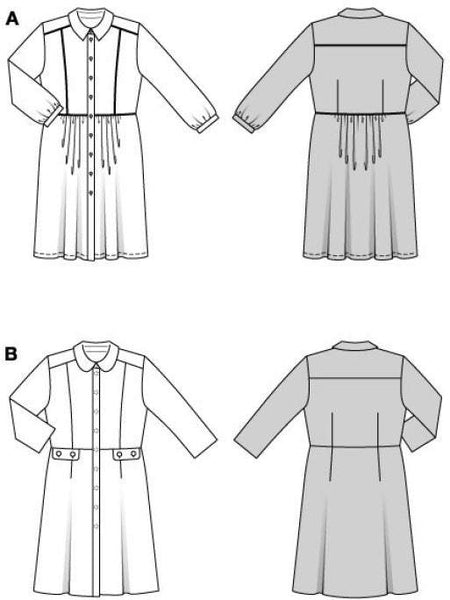 Burda - 5882 Misses' Dress