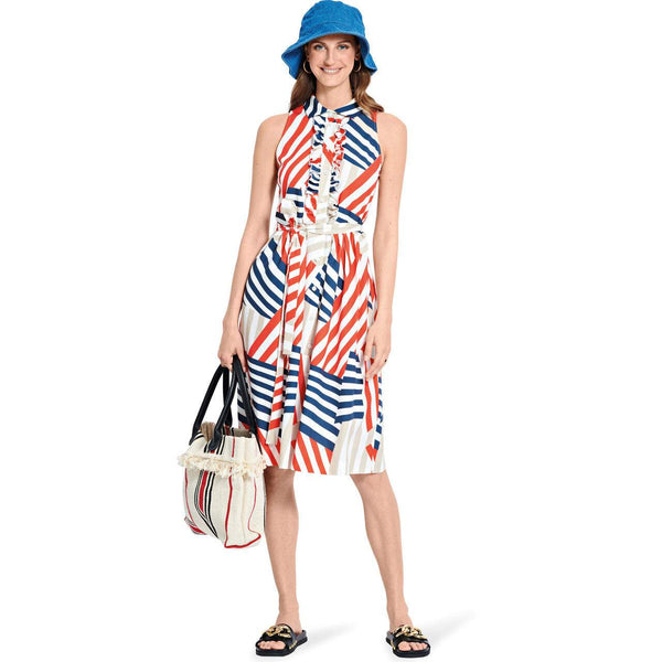 Burda - 5916 Sleeveless Dress with Full Skirt