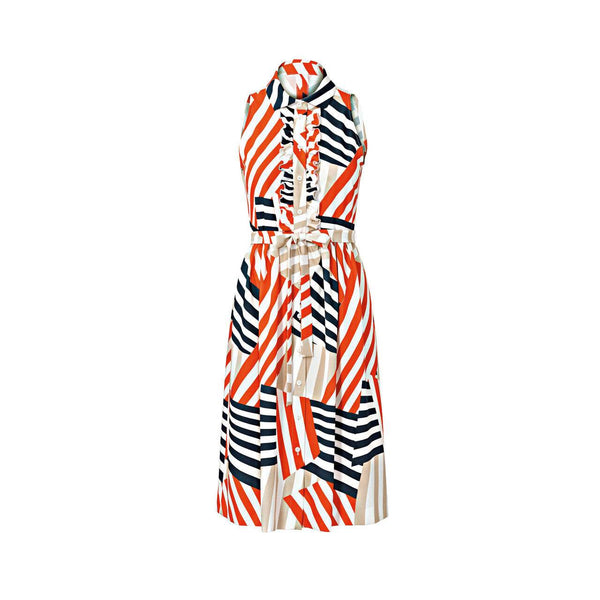 Burda - 5916 Sleeveless Dress with Full Skirt
