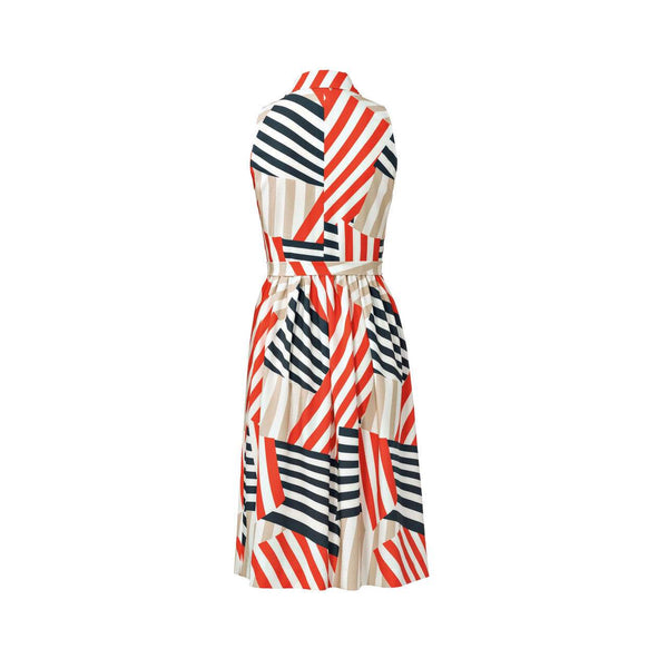 Burda - 5916 Sleeveless Dress with Full Skirt