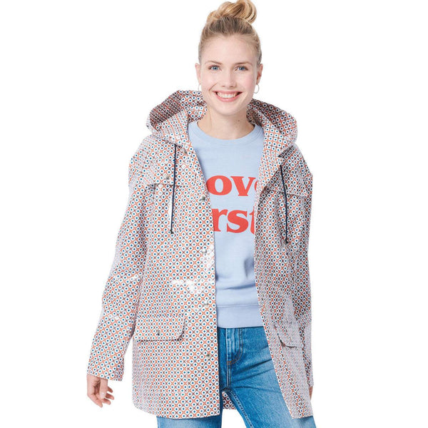 Burda - 5923 Hooded Jacket with Patch Pockets