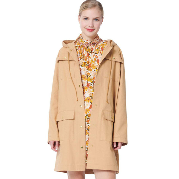Burda - 5923 Hooded Jacket with Patch Pockets