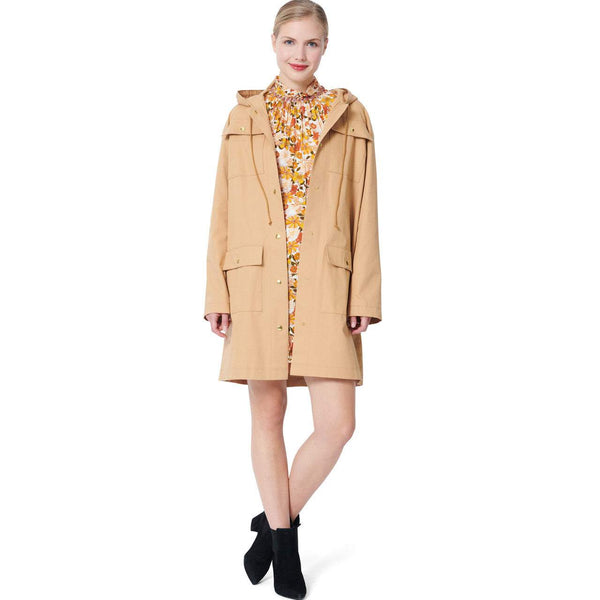 Burda - 5923 Hooded Jacket with Patch Pockets