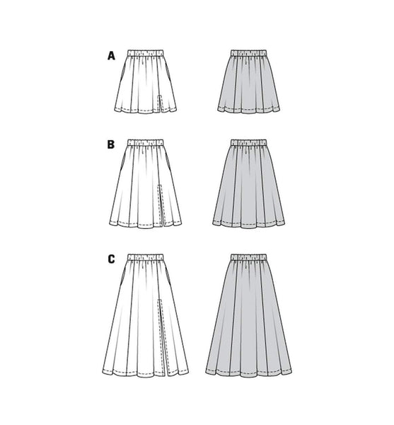 Burda - 6027 Skirt