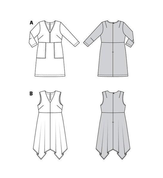 Burda - 6036 Dress