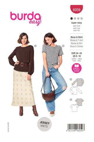 Burda - 6059 Top / Blouse