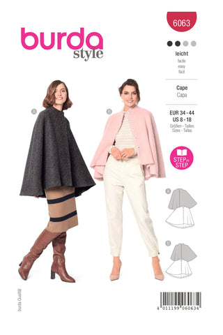 Burda - 6063 Cape