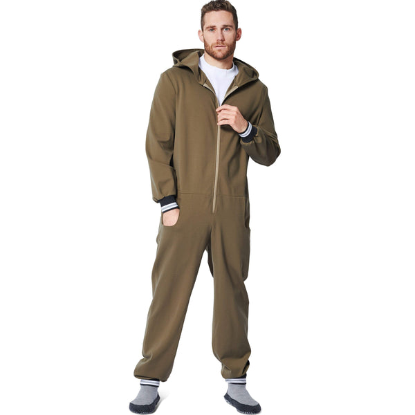Burda - 6065 Jumpsuit for Men with Hood