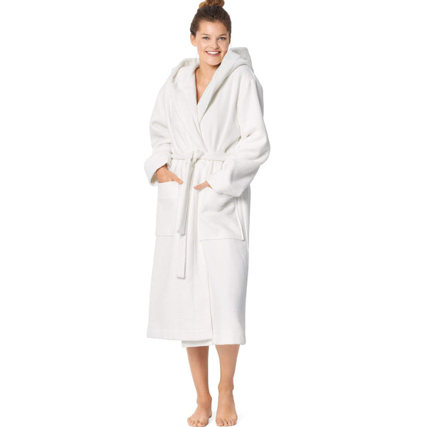 Burda - 6094 Bathrobe with Hood and Patch Pockets