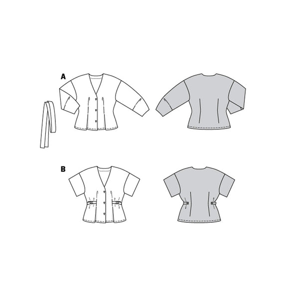 Burda - 6135 Blouses