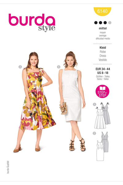 Burda - 6140 Dresses